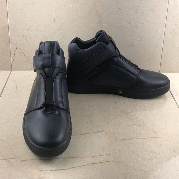 J75 By Jump New York Mens Scully Blue Leather High Top Sneaker Shoes Size 9.5 - Picture 6 of 11